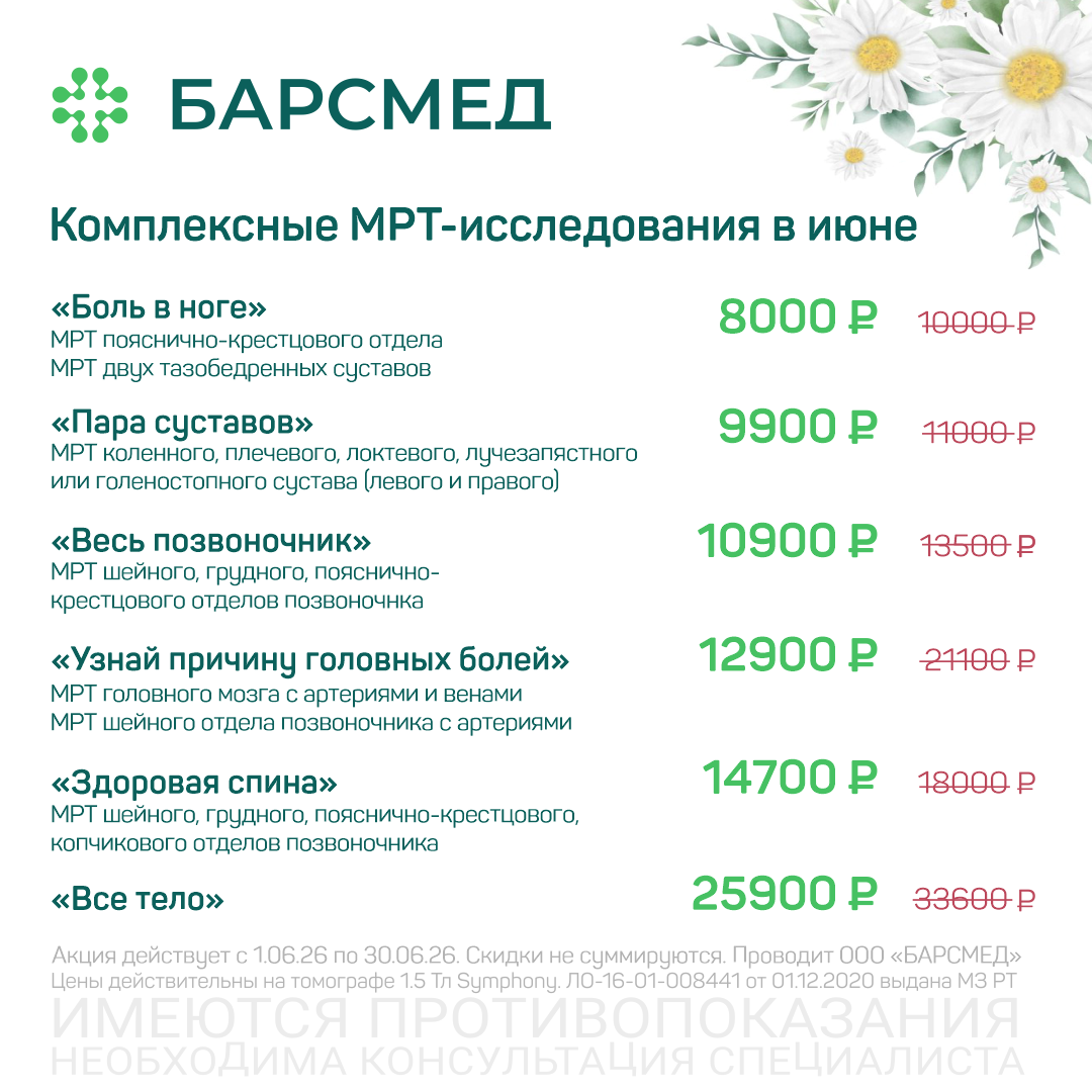 Комплексные МРТ-исследования