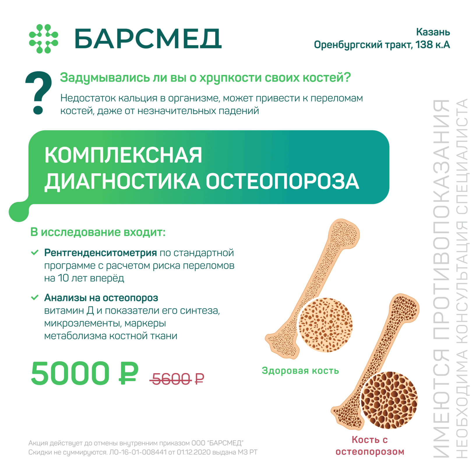 Комплексная диагностика остеопороза